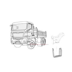 PEDANA INFERIORE DESTRA/SINISTRA MAN TGS - immagine 2