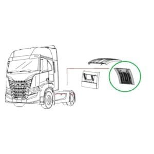 PARAFANGO POSTERIORE PARTE POSTERIORE IVECO STRALIS S-WAY 2019 AS - immagine 2