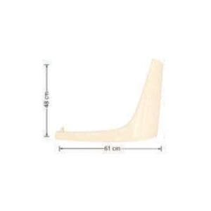 CORNICE FARO INFERIORE SINISTRO MERCEDES ACTROS MP4 - immagine 1