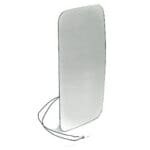 VETRO SPECCHIO RISCALDATO - (376x190 mm) - Volvo F10-F12-F16