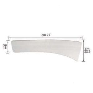 COPRIPARAFANGO LATERALE DESTRO MERCEDES ACTROS MP4 - immagine 1