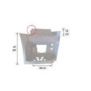 PEDANA DESTRA MERCEDES ACTROS MP4 - immagine 1