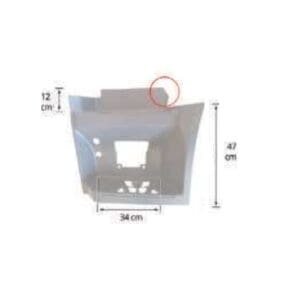 PEDANA SINISTRA MERCEDES ACTROS MP4 - immagine 1